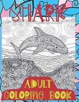 Shark - Adult Coloring Book