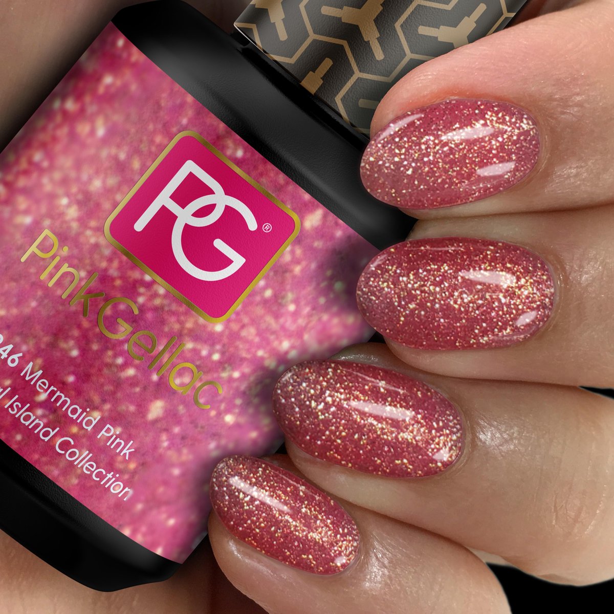 Pink Gellac Gel Nagellak Kleur 246 Mermaid Pink