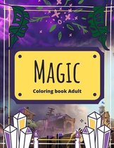 magic coloring book adult