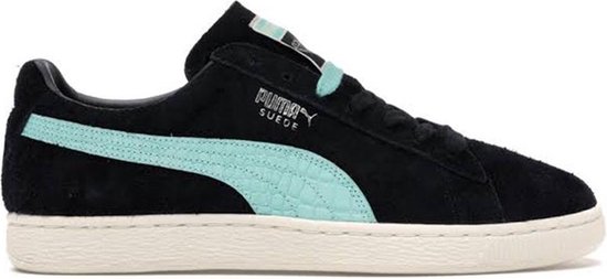 Puma suede store diamond black