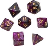 Dobbelsteen - Dice Galaxy Purple dobbelstenen voor o.a. Dungeons & Dragons