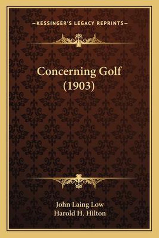 Concerning Golf (1903) - cover