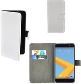 HTC 10 Smartphone Hoesje Wallet Book Style Case Wit