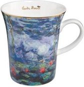 Goebel - Claude Monet | Koffie / Thee Mok Waterlelies met wilg | Beker - porselein - 400ml