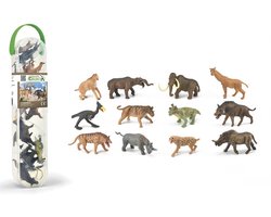 COLLECTA Figurine Mini Set - 12 Prehistorisch Zoodieren - Prehistorie - Handgeschilderd - Miniatuur