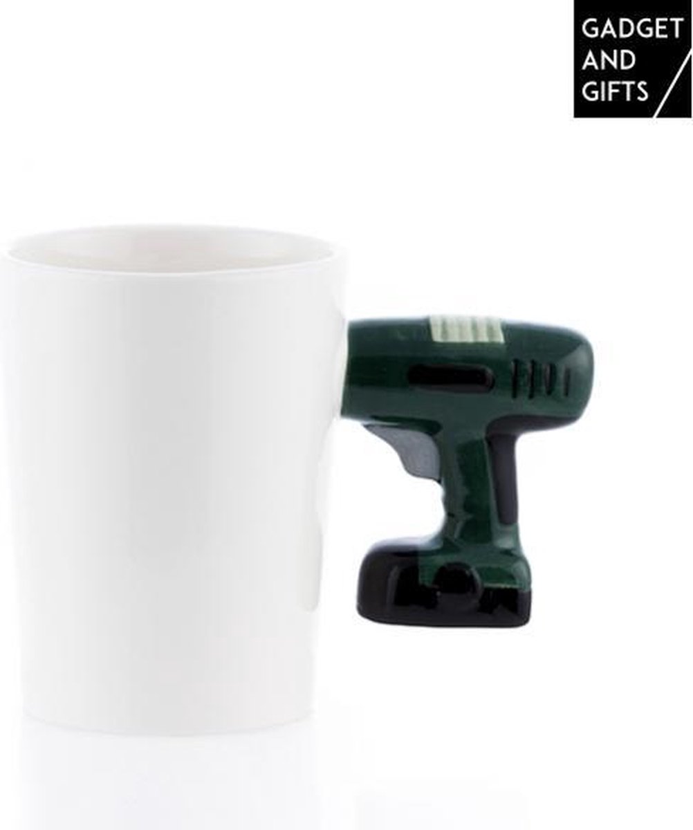 Mechanic Cups voor heren - keramische monteur motormok, zwarte creatieve drinkmokken, multifunctionele theekopjes voor warme en koude dranken