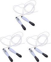 3x Digitale springtouwen met teller - Sportbenodigdheden - Sportartikelen - Thuis sporten - Fitness