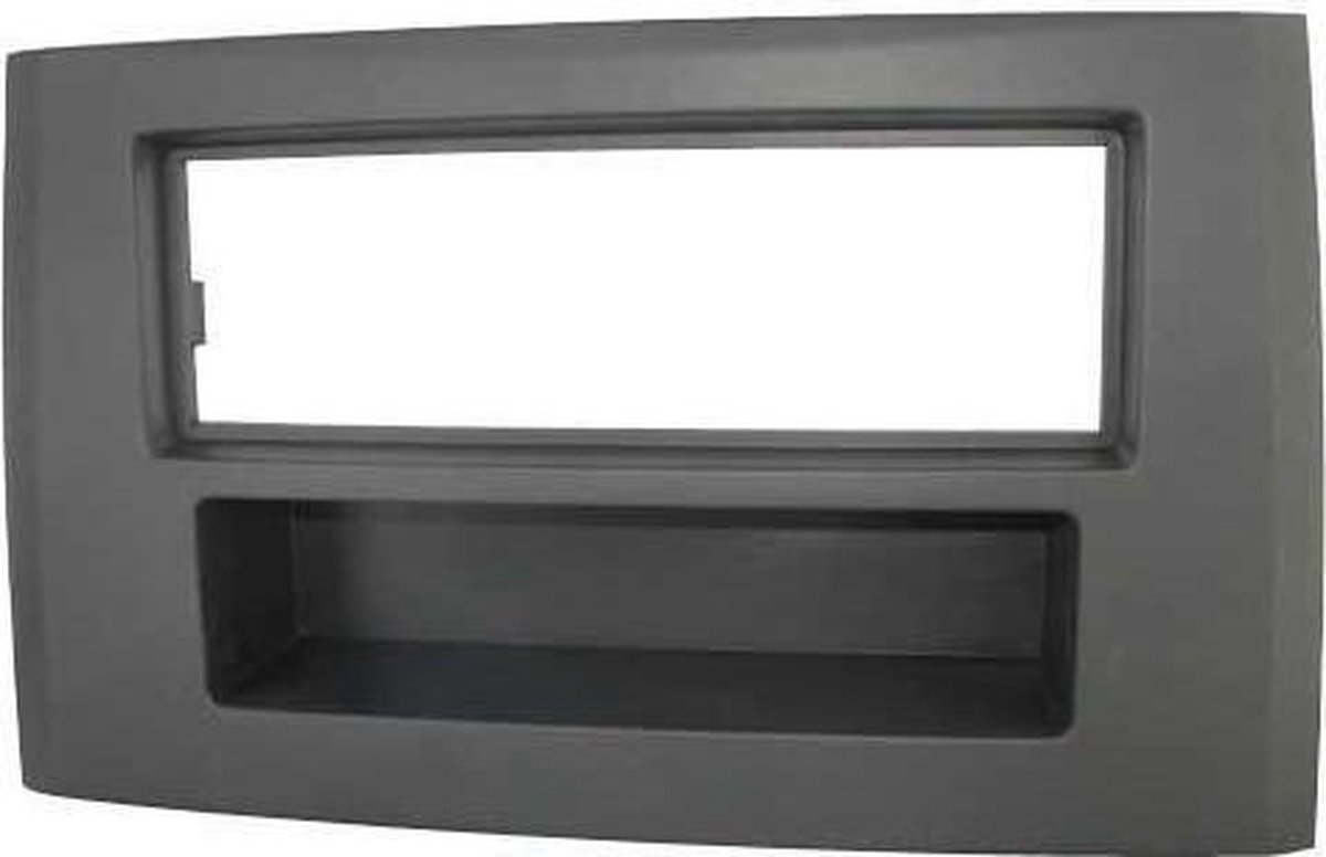 2-DIN frame met bakje Volvo XC90 2002-2006 Zwart