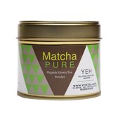 Yeh Tea - MATCHA - tin 40g - Biologische Matcha groene theepoeder