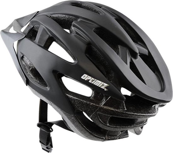 Fietshelm Optimiz - 52/56cm - Matt Black | bol.com