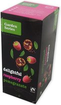Garden series - Groene Thee - Witte Thee - Framboos en Granaatappel - Delightful Raspberry & Pomegranate