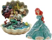 Jim Shore Disney Traditions Ariel Shell and Treasure Keeper