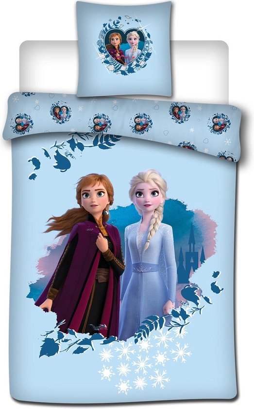cafe Verval Duidelijk maken Disney Frozen Dekbedovertrek - Eenpersoons - 140 x 200 cm - Flanel | bol.com