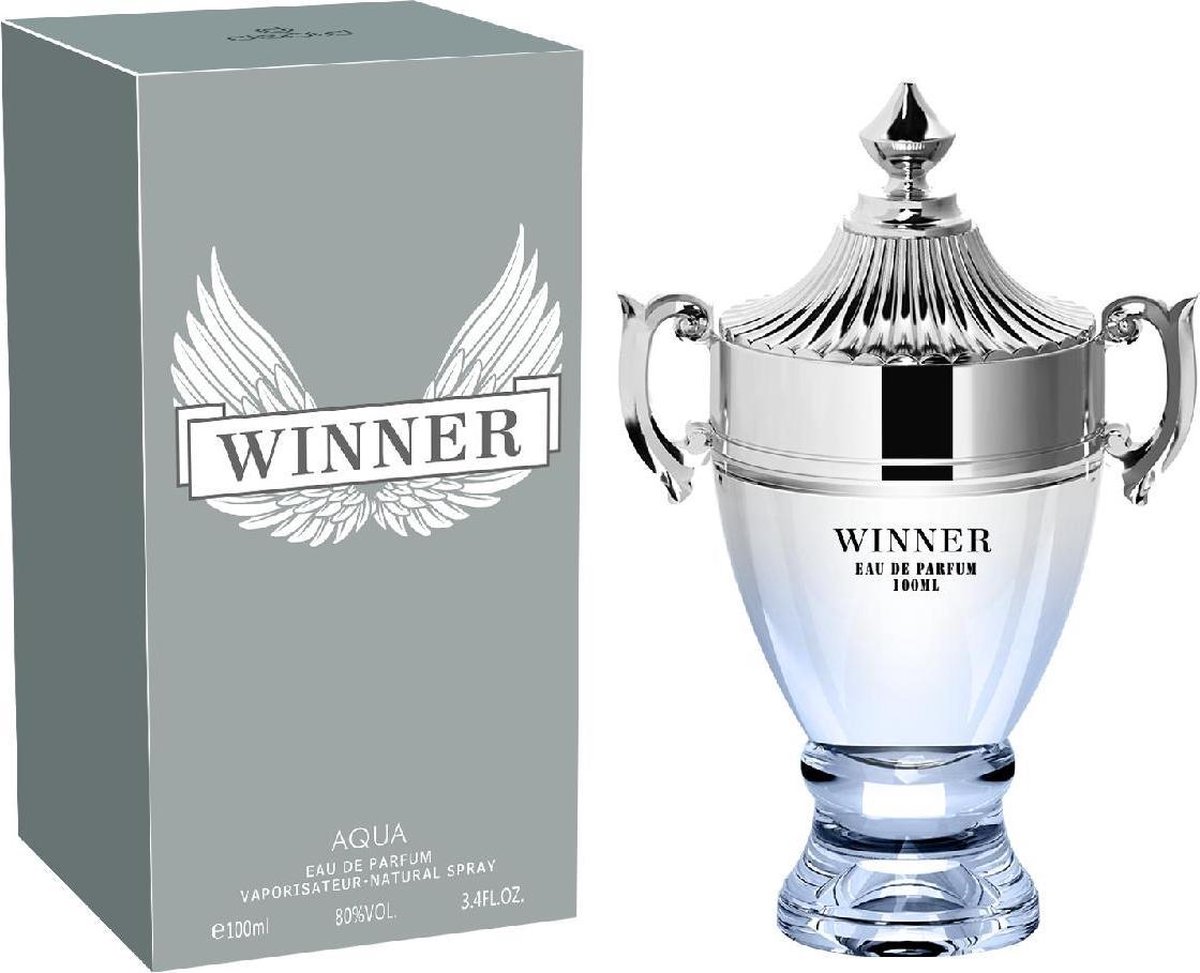 Tiverton - Winner Aqua - eau de parfum - heren - 100 ml.