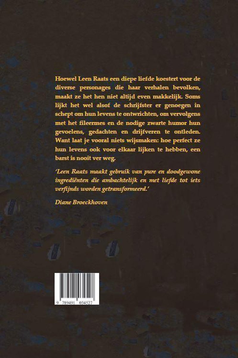 Barst - back cover
