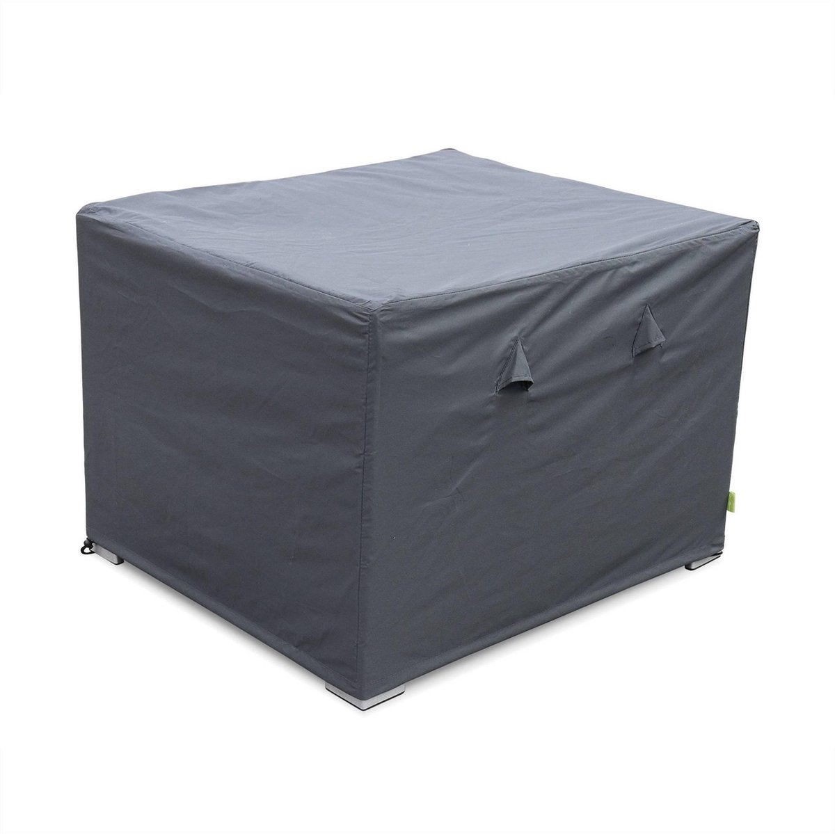 sweeek Donkergrijze beschermhoes voor genova / brescia fauteuil - oxford doek van pa-gecoat polyester Donkergrijs