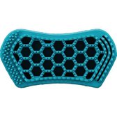 Massageborstel - Natuurlijk rubber - 6 × 12 cm - Turquoise