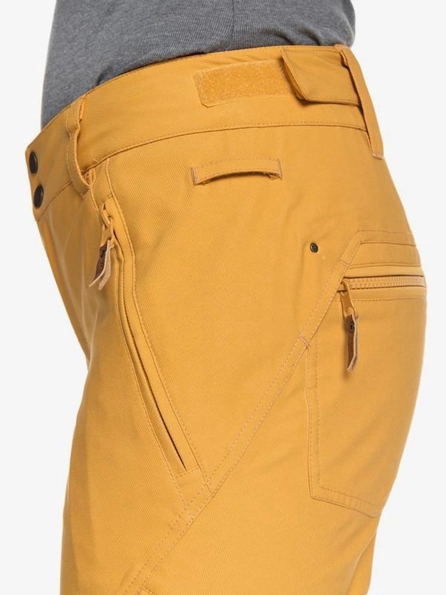 Roxy - Cabin pants - spruce yellow - dames - wintersport broek - maat L |  bol.com