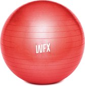 Gymnastiek Bal - »Orion« - zitbal en fitness bal ter ondersteuning van lichaamshouding, coördinatie en balans - Maat : 55 cm - rood