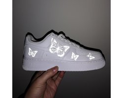 Heat transfer vinyl butterfly vlinder reflective strijkijzer DIY 4 X |  bol.com
