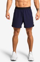 Better Bodies Essex Stripe Short Navy Size S / sportbroek / korte broek / sport