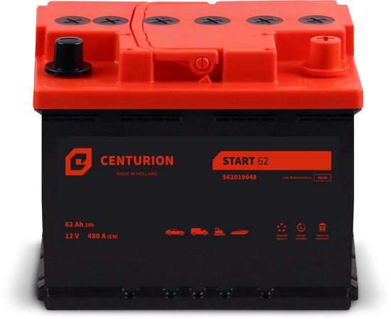 Centurion Start accu 62Ah 12V | Auto | bol.com