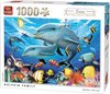 foto van King Puzzel 1000 Stukjes - Dolfijnen Familie