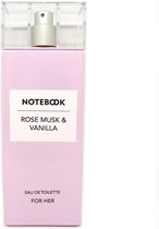Notebook Rose Musk & Vanilla by Selectiva SPA 100 ml - Eau De Toilette Spray