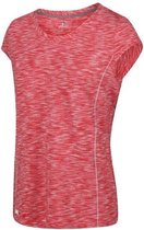 Regatta T-shirt Hyperdimension Dames Polyester Rood Mt 34