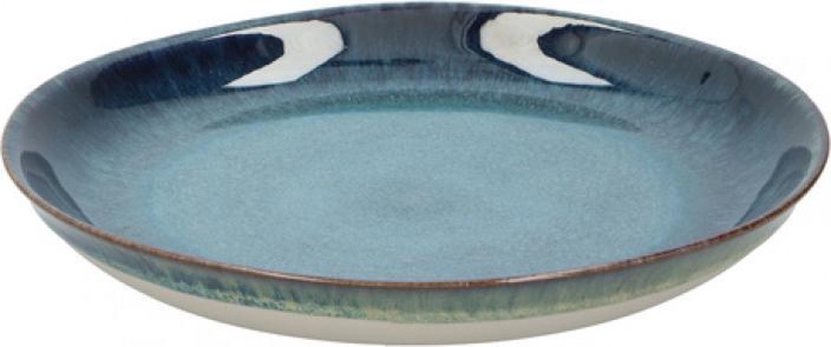 Non-branded Dinerbord Ø23,5 Cm 1 Stuk Blauw