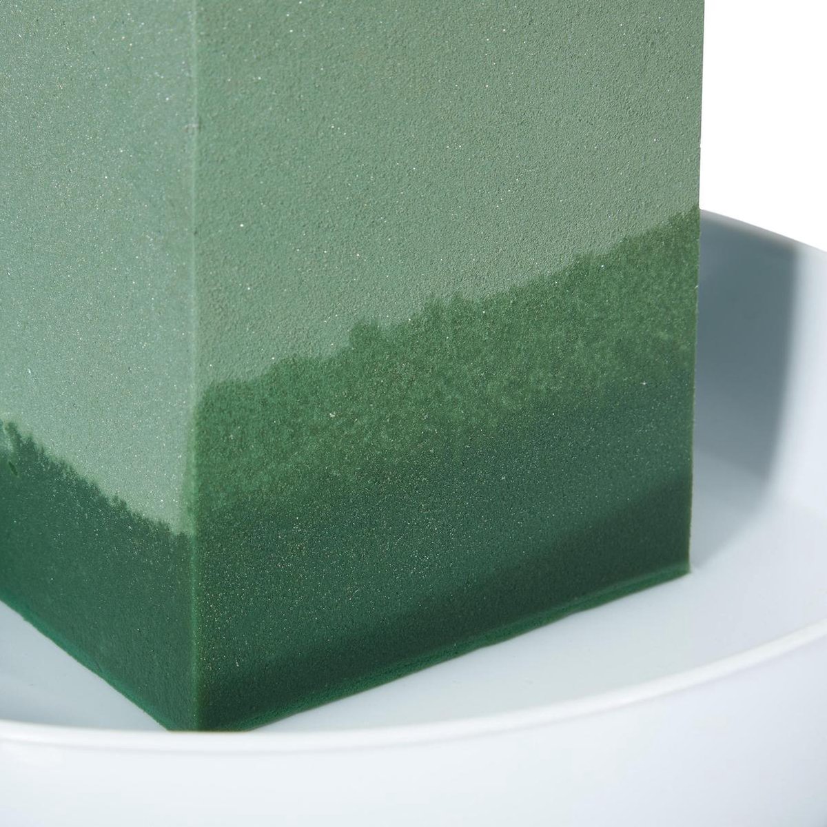 qhklew 6 stuks steekschuim rond, bloemsteekschuim, steekmassa voor kunstbloemen, 8 x 4 cm steekschuim voor bloemen, bloemistenschuimtoebehoren voor bruiloftsbloemen, feestdecoratie