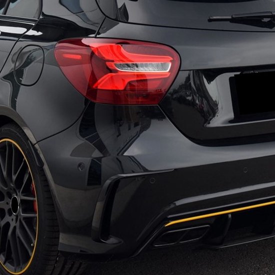 Canard Spoiler Voor Mercedes A Klasse W176 Amg Look Bumper pakket A45AMG A200 A250 achterbumper