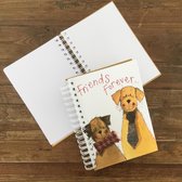 Alex Clark Spiral Journal Friends Forever ~ A5 Notitieboek Ringband Vriendschap