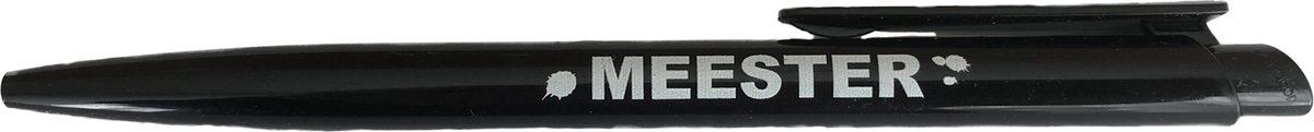 Pen 'meester' | meester cadeautje | bedankje meester | Sproetiz