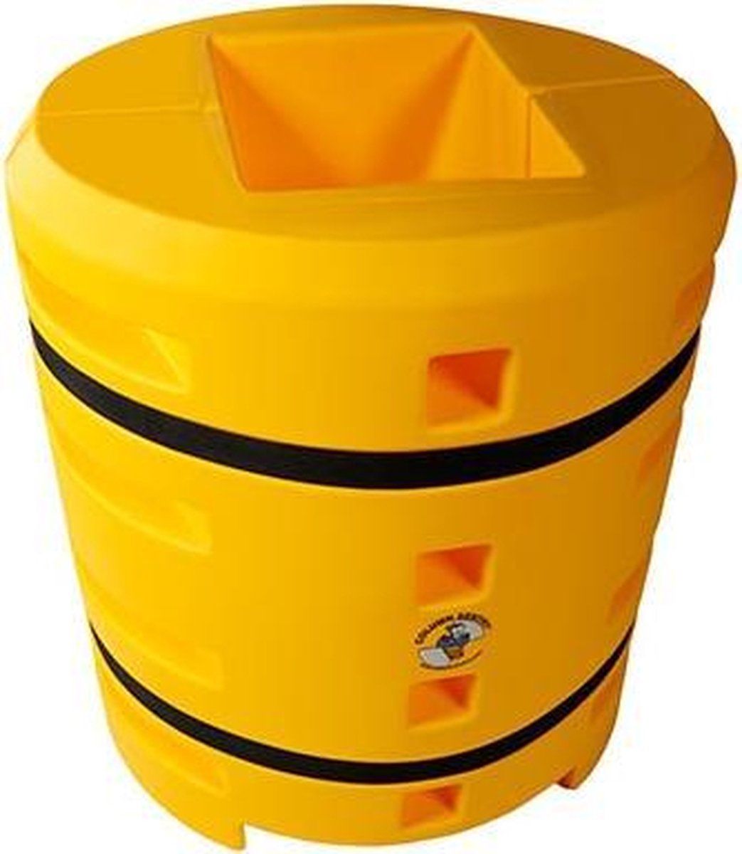 Column Sentry kunststof kolombeschermer - Geel - x x 6,4 mm- - Polyethyleen met lage dichtheid (LDPE) - 6,4 mm - Voor binnen & buiten