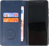 Kaarthouder Portemonnee Book Case - Hoesje Geschikt voor Samsung Galaxy S20 Plus - Navy