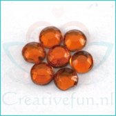 Strass steentjes Rhinestone AAA hotfix Orange SS10