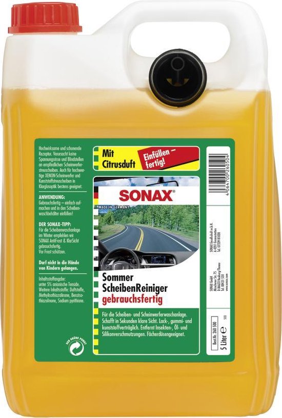 SONAX Citrus Reiniger Ruitensproeiersysteem