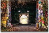 MN Collections - Schilderij - Urbex Photography. - Multicolor - 105 X 70 Cm