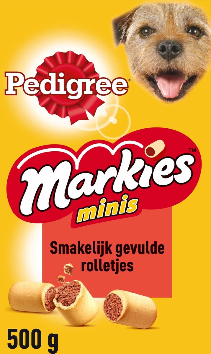 Pedigree Markies Hondensnacks Mini - 12 x 500 gram