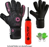 Elite - Forza - Keepershandschoenen - inclusief Keepersbidon & Elite Andalucia sleutelhanger - maat 8 - voetbal keepershandschoenen - keepershandschoen - Goalkeeper handschoen