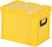 Koffer - 400x300xH335mm - geel