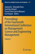 Advances in Intelligent Systems and Computing 1190 - Proceedings of the Fourteenth International Conference on Management Science and Engineering Management