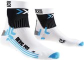 X-Socks Biking Pro Chaussettes Cyclisme Femme Blanc Turquoise
