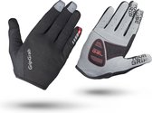 GripGrab GripGrab Shark Padded Full Finger Handschoenen - Zwart - Unisex - Maat XL