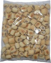 Mini Mergkoekjes  2 x 500 gram Hondesnack.Zeer geschikt voor puppy's of kleinere rassen. Krokante koekjes