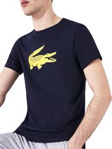 Lacoste T-shirt - Mannen - navy/geel