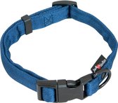 Jack and Vanilla Comfort - Hondenhalsband - Nylon - Kleur: Blauw - Maat XS: 12mmx16-24cm