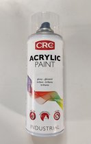 CRC Acryl spuitlak - Lak - Sneldrogend - Kras en UV bestendig - Grijs Wit - RAL 9002