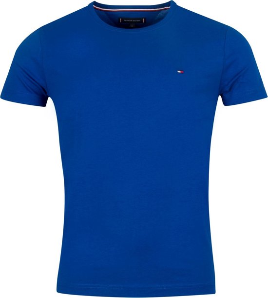 Tommy Hilfiger T-shirt - Mannen - blauw | bol.com